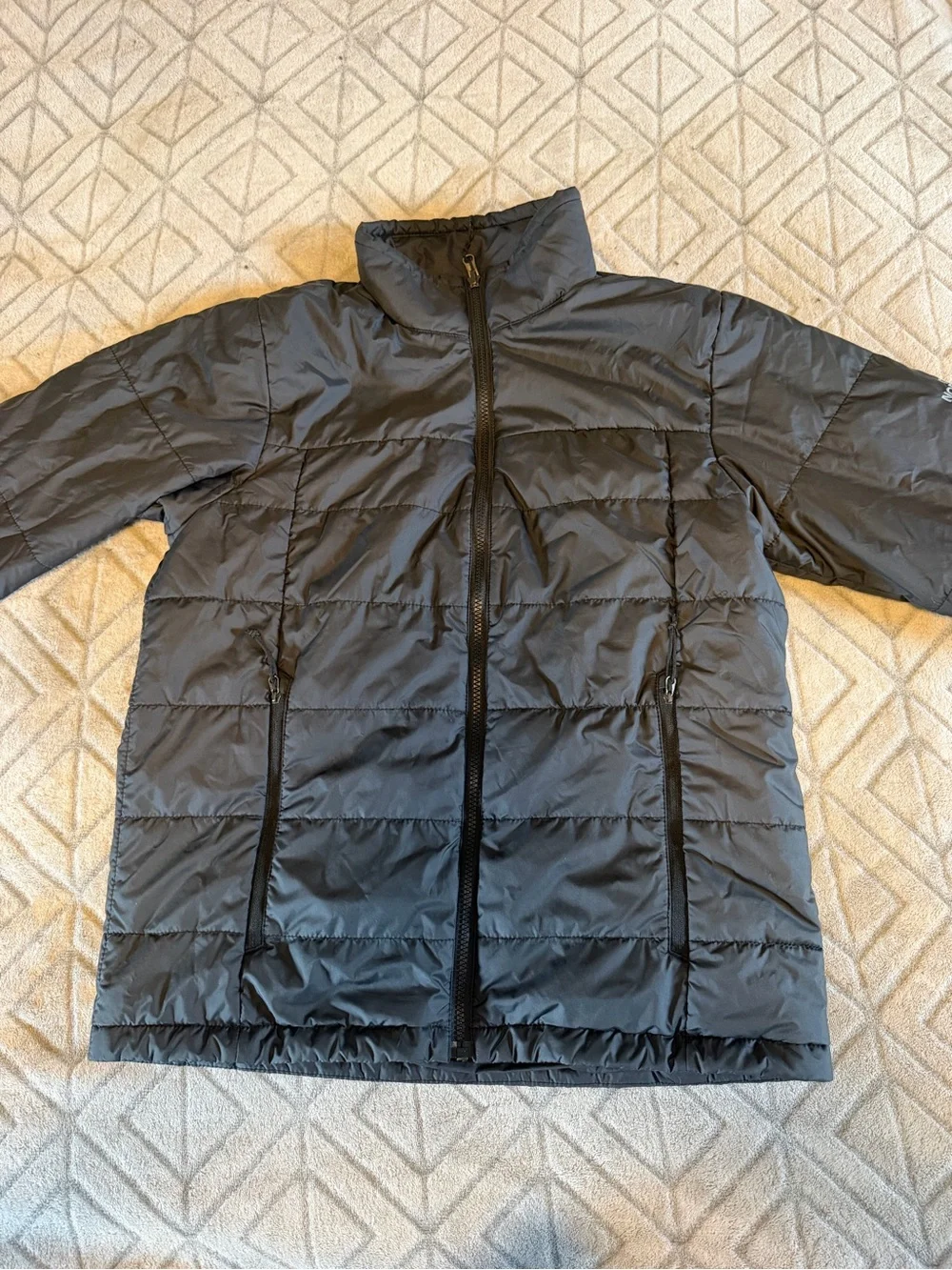 The North Face Men’s Black Puffer Jacket – small